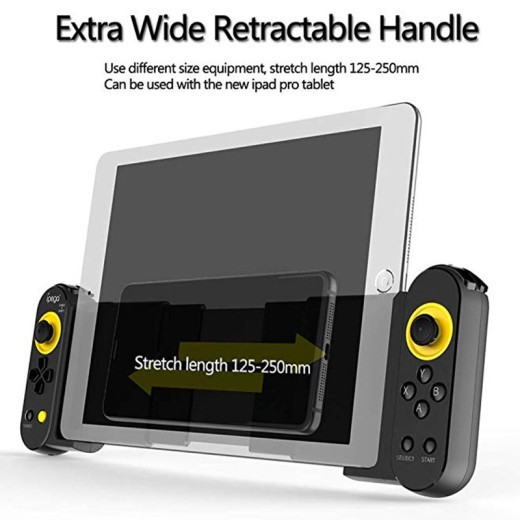 Compatible con Apple, Ipega 9167 PG9167 Wireless 4.0 Mando para juegos móviles iOS, Android, Smartphone, Tablet PC, Mando Bluetooth