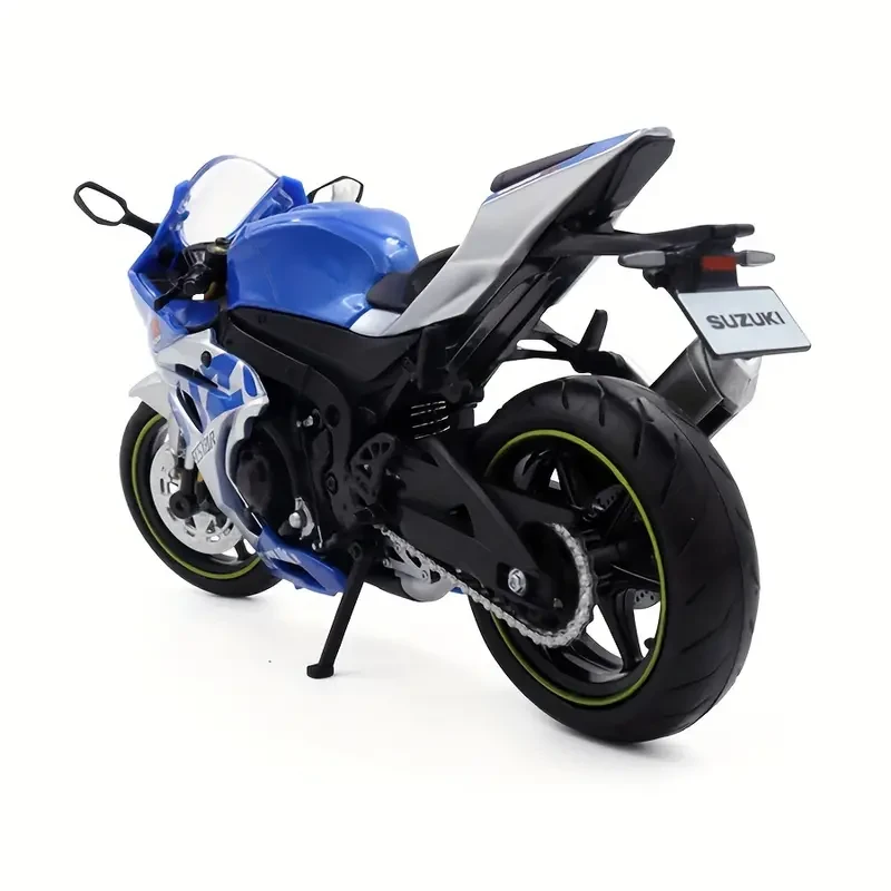 Simulación 1:12 Aleación I GSX R1000R Modelo de motocicleta Juguete Decoración de coche deslizante Modelo de coche Juguete Regalo de cumpleaños Regalo de Halloween Regalo de Navidad