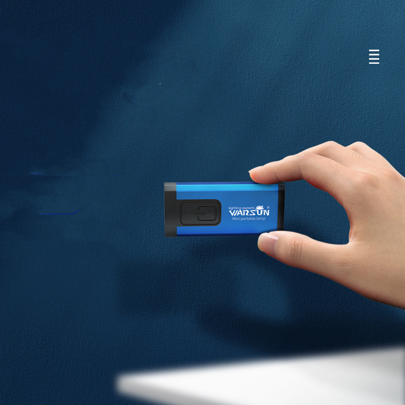 Mini llavero de emergencia portátil EDC para exteriores, súper brillante, para el hogar