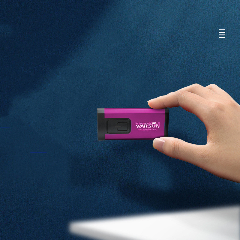 Mini llavero de emergencia portátil EDC para exteriores, súper brillante, para el hogar