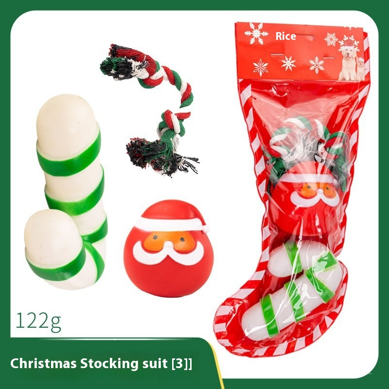 Nuevos juguetes navideños resistentes a las mordeduras de perros