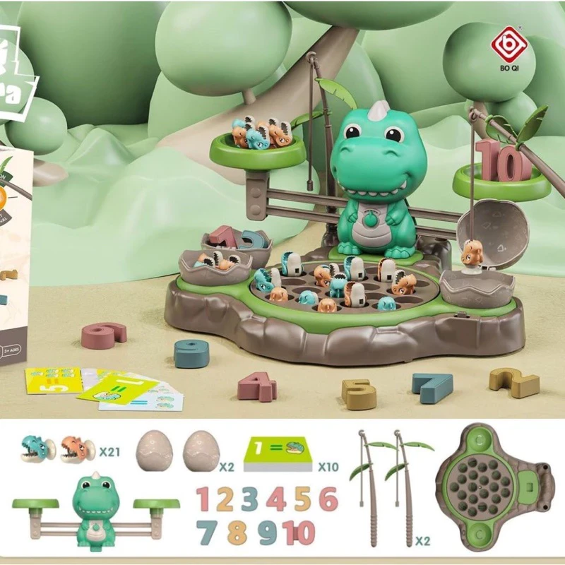 Juego de equilibrio, rana, juego de matemáticas, juego de equilibrio, balanza digital, juguete de pesca
