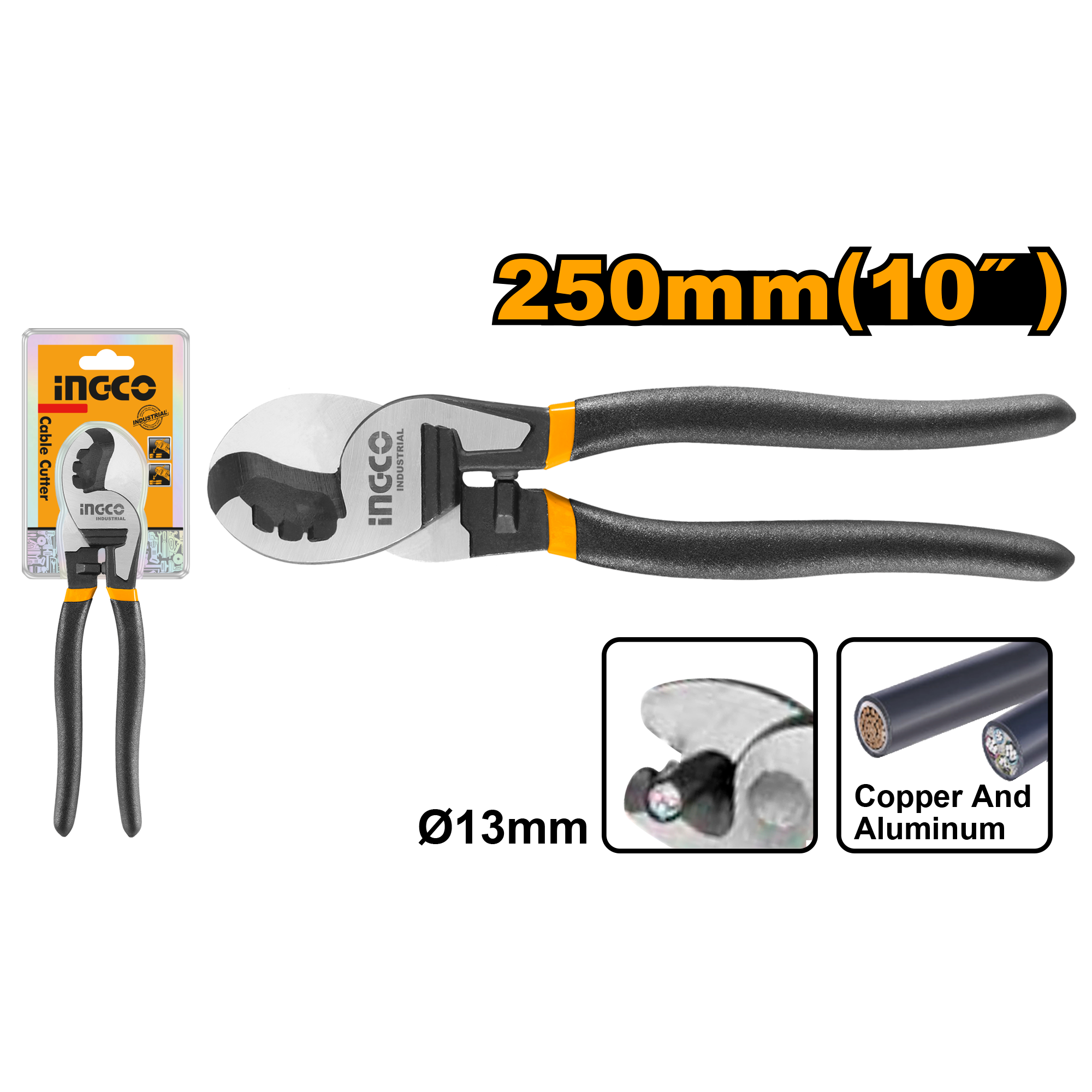 Cortador de cables de alta resistencia de 250 mm