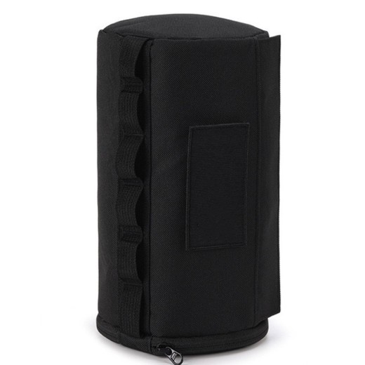 Almacenamiento de cinta para colgar en el bote de toallas de papel