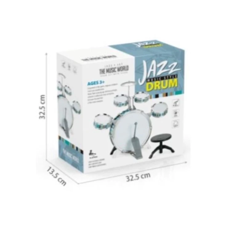 Juguetes para niños ESTILO MUSICAL JAZZ DRUM JUMBO Juguetes Instrumentos musicales Tambor para niños