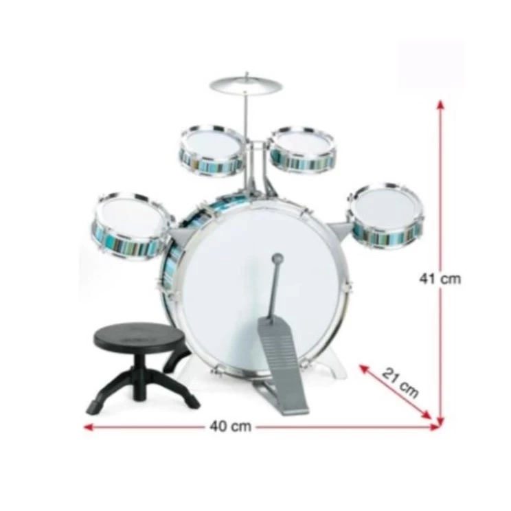 Juguetes para niños ESTILO MUSICAL JAZZ DRUM JUMBO Juguetes Instrumentos musicales Tambor para niños