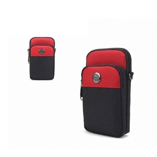 Riñonera vertical pequeña para hombre