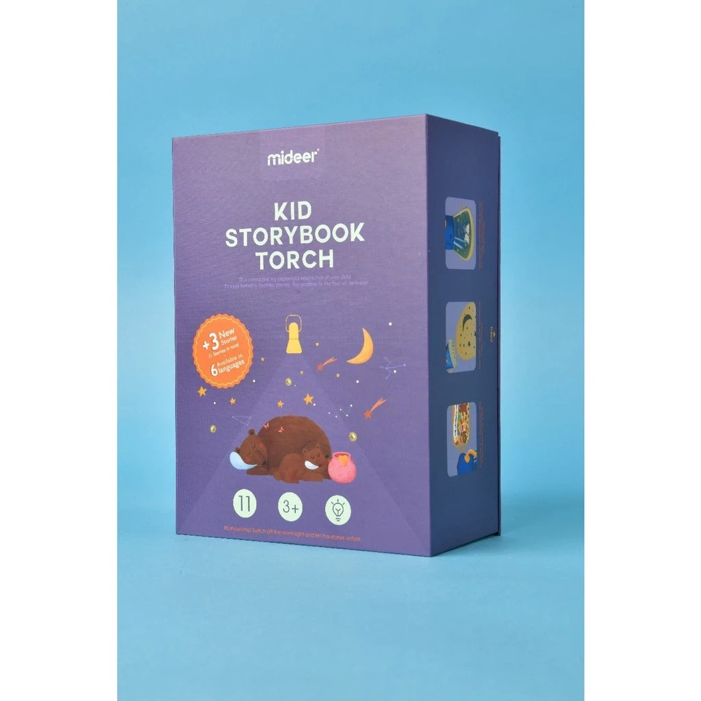 Linterna de cuentos para niños, juguetes educativos para niños