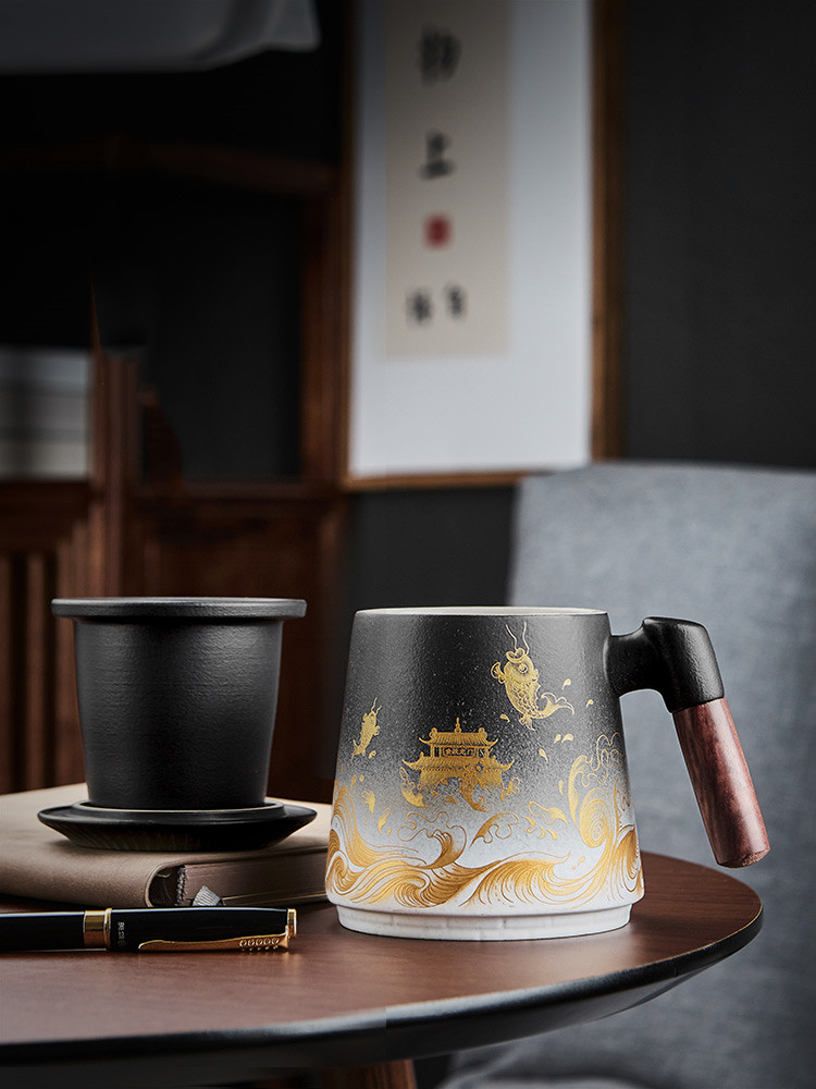 Taza de oficina, taza de agua para el hogar, taza de té