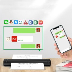 Impresora portátil de alta definición para aprendizaje en la oficina