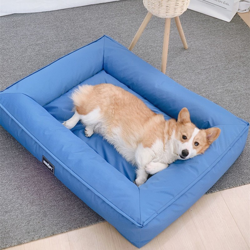 Alfombra impermeable de verano para perros, totalmente extraíble y lavable