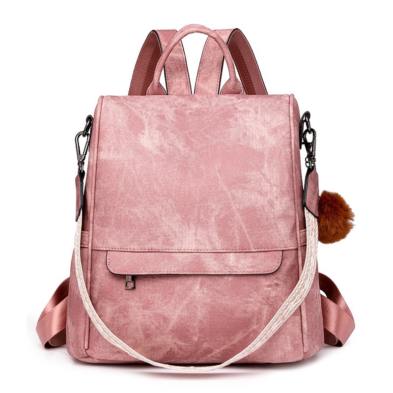 Mochila informal versátil de PU para uso diario para mujer