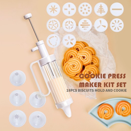 Molde para galletas de Halloween, pistola para hacer flores, utensilios de cocina