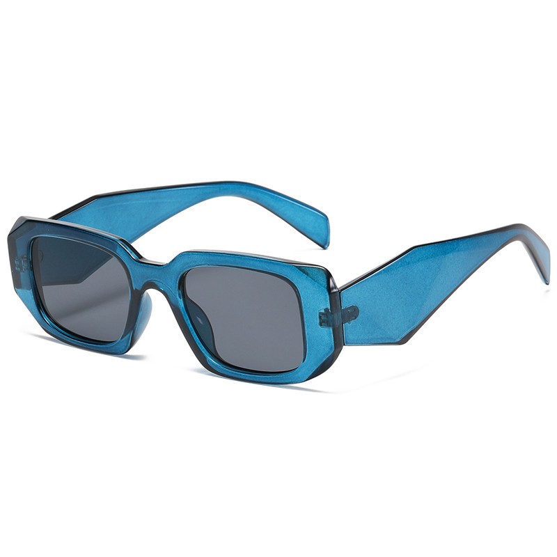 Gafas de sol cuadradas irregulares de uso diario para mujer