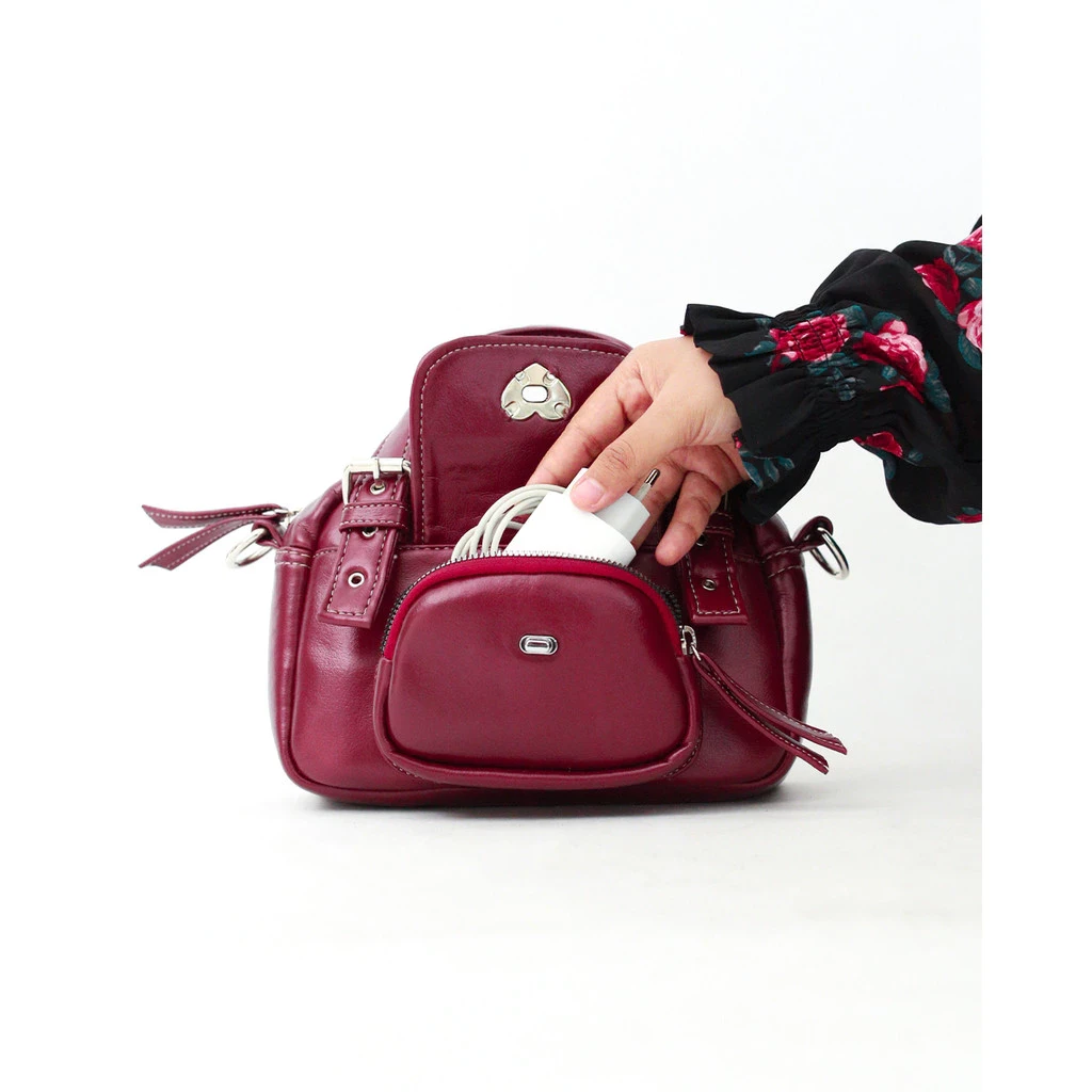 Bolsos de hombro para mujer - Mini bolso de mano Cherry y bolso casual