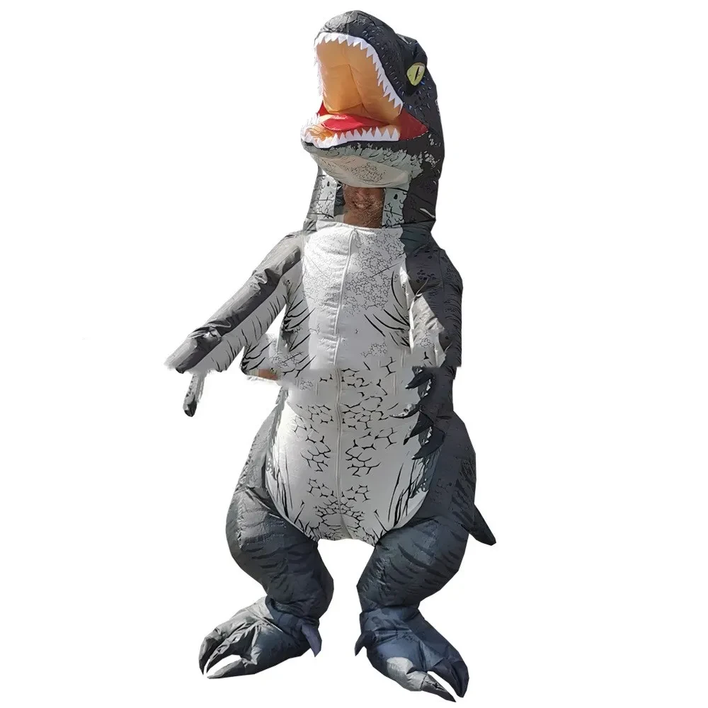 Ropa inflable de dinosaurio