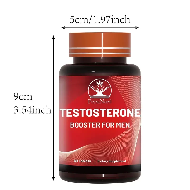 120 comprimidos de potenciador de testosterona NIGHT POWER: extracto de hierba de cabra en celo y extracto de fruto de Tribulus Terrestris para la salud muscular, la energía, el apoyo a la testosterona, la salud de la próstata, la vitalidad, la fuerza int