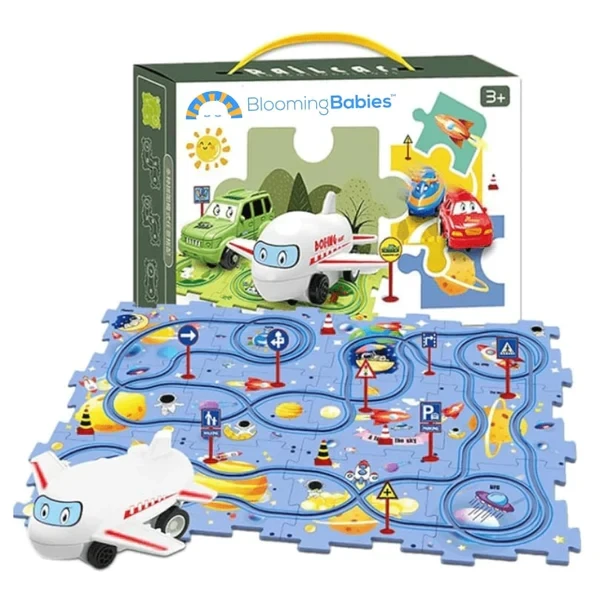 Pista de coches para niños PuzzleRacer