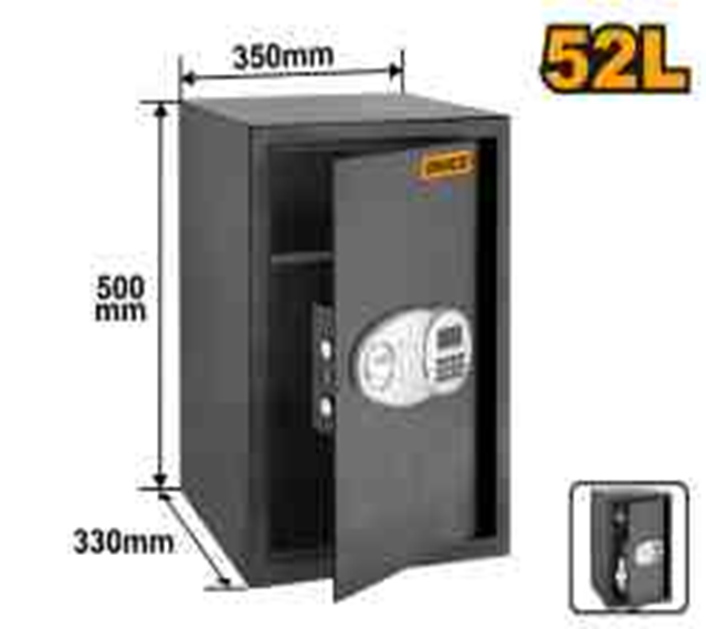 Caja fuerte electrónica 52L INGCO
