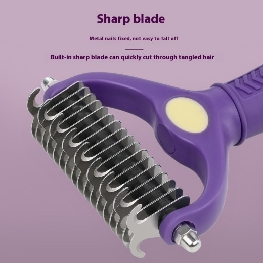 Peine para desatar nudos Peine de belleza para gatos Peine para perros