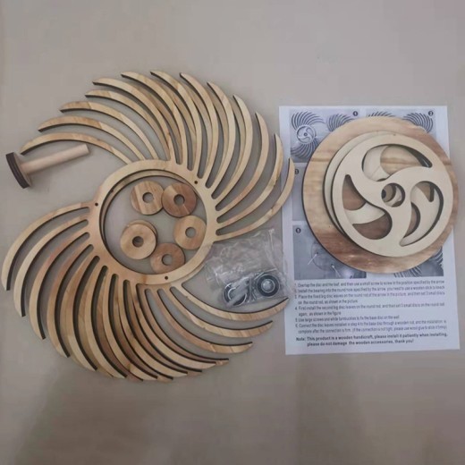 Productos de madera para decoración de pared con patrón geométrico