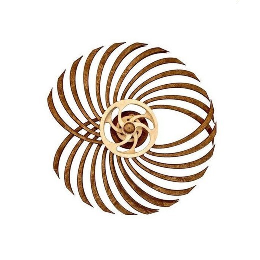 Productos de madera para decoración de pared con patrón geométrico