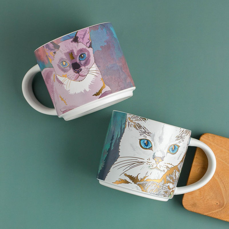 Taza de agua con estilo Taza de café única