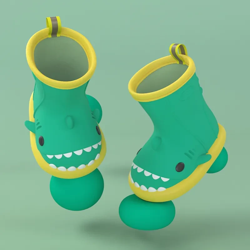 Botas de lluvia para niños Shark Shoes 39