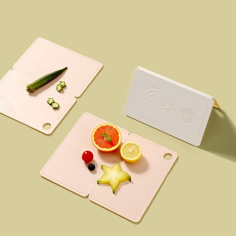 Tabla de cortar fruta plegable para viajes y acampadas al aire libre