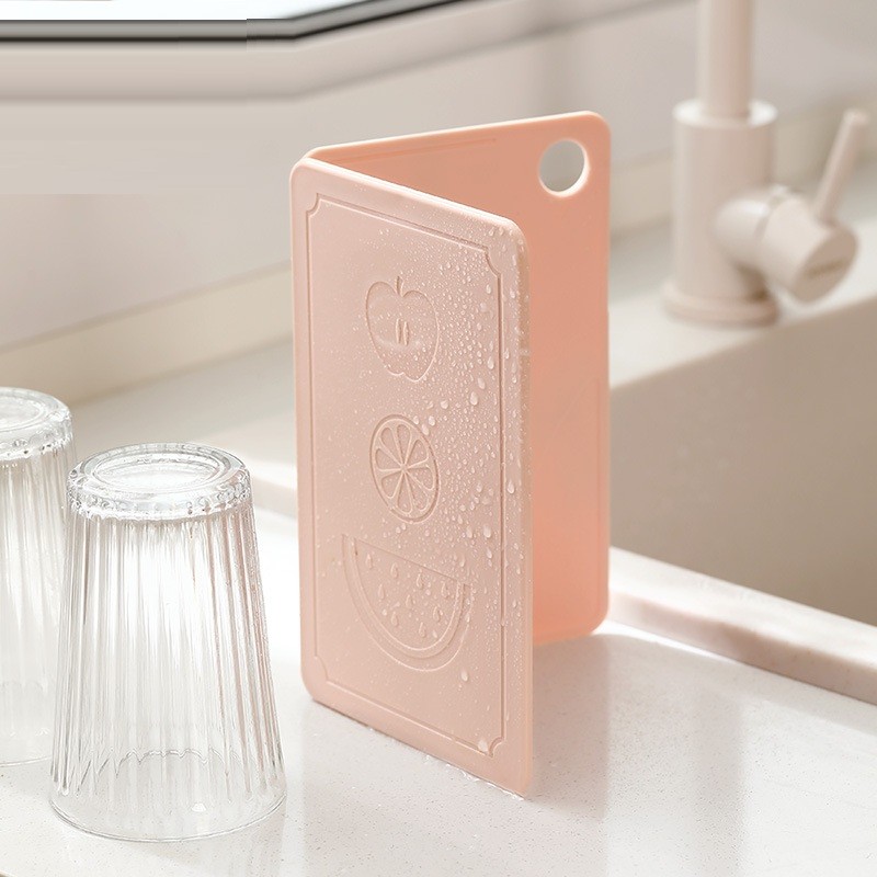 Tabla de cortar fruta plegable para viajes y acampadas al aire libre