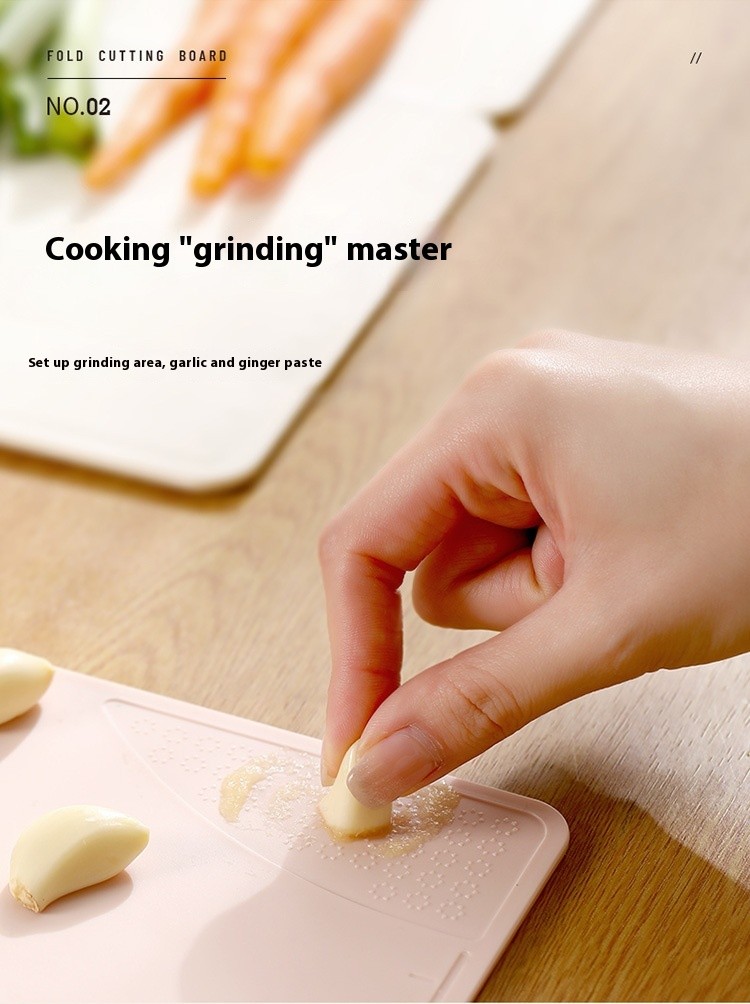 Tabla de cortar fruta plegable para viajes y acampadas al aire libre