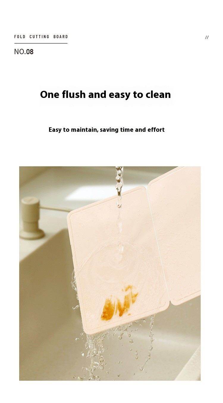 Tabla de cortar fruta plegable para viajes y acampadas al aire libre