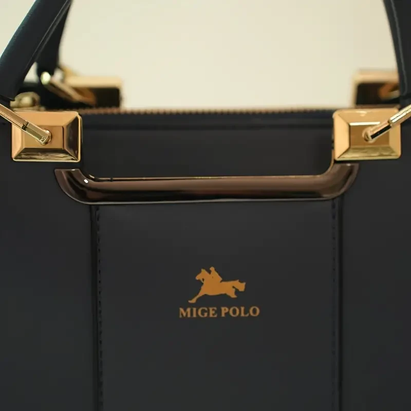 Bolso de mujer ligero de lujo de piel auténtica, bolso de mano para madre, nuevo estilo 2024, moderno y elegante, bolso de mano para señoras de mediana edad.