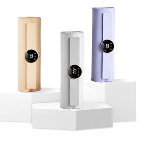 Tabla de cortar de silicona flexible, plegable y cálida, tabla aislante para alimentos, almacenamiento de tesoros de comida caliente, tabla de cortar aislante con pantalla digital