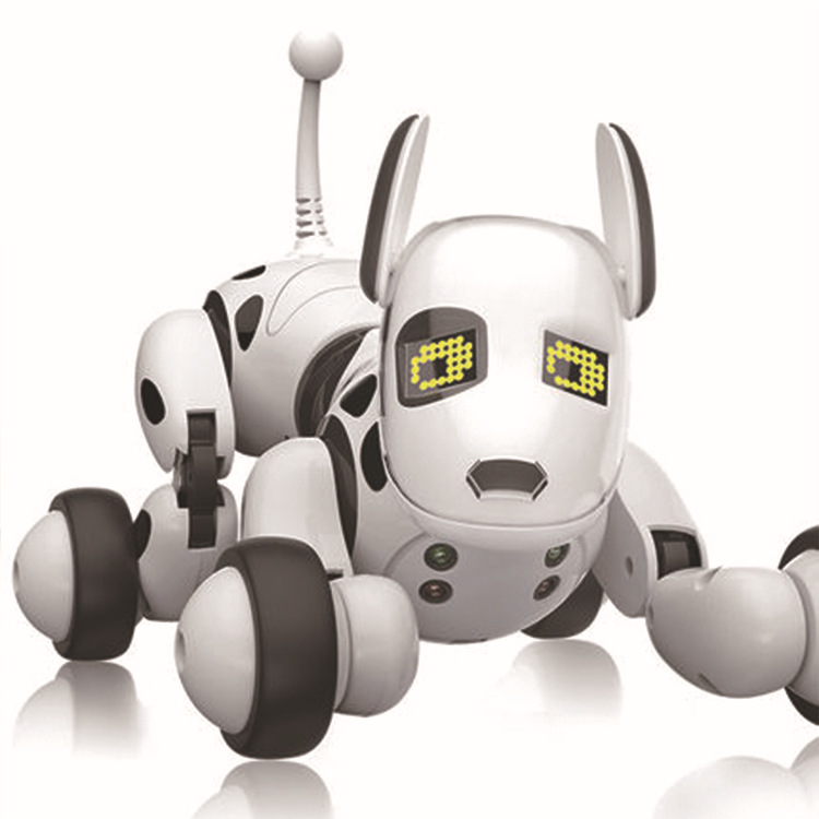 Perro robot inteligente con control remoto eléctrico, juguete electrónico para mascotas para niños.