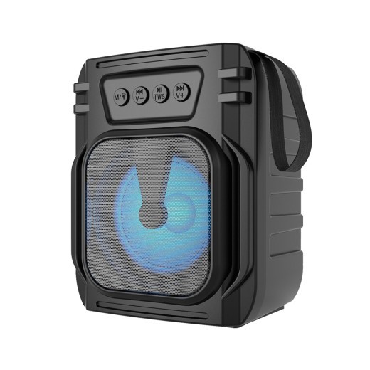 Altavoz Bluetooth portátil para exteriores, minitarjeta, radio de audio para el hogar