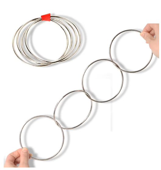 4 anillos mágicos para trucos de magia