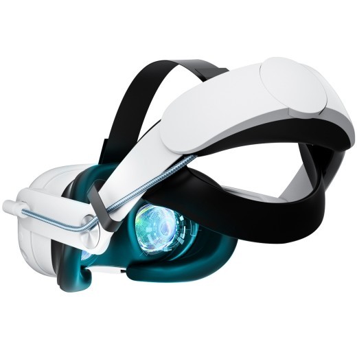 Gafas de realidad virtual Oculus Quest3 con carga rápida de 18 W y diadema Meta, accesorios de 10 000 mAh de gran capacidad