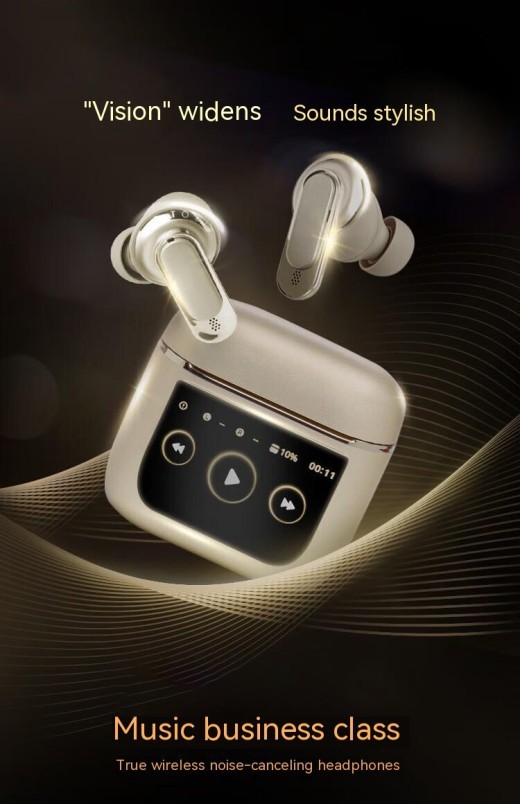 Auriculares Bluetooth con pantalla inteligente y reducción de ruido, deportivos, resistentes al agua y al sudor, con batería de larga duración para JBL