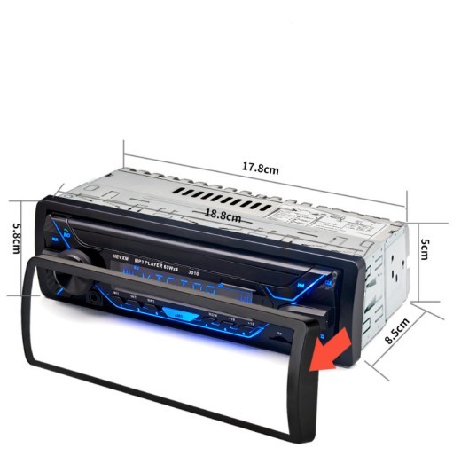 Reproductor de mp3 para radio de coche