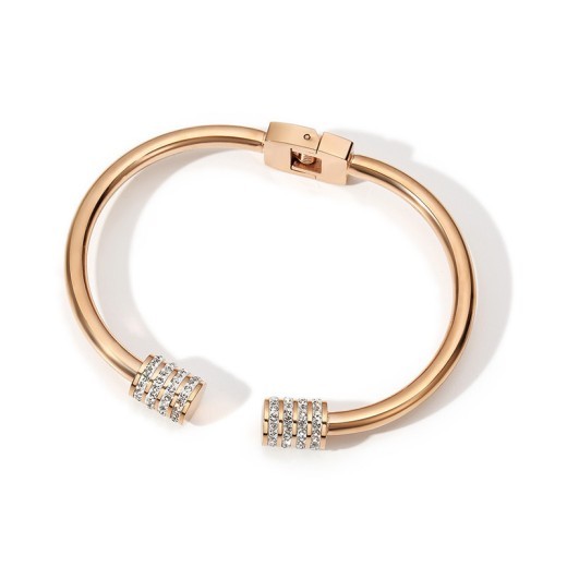 Pulsera cilíndrica de arcilla de cerámica