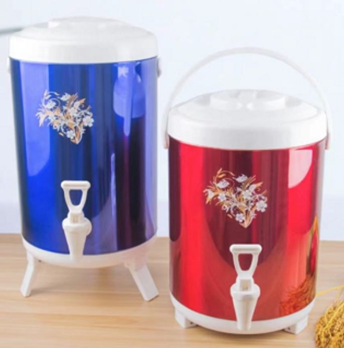 Dispensador de jugo con patas plegables 12L