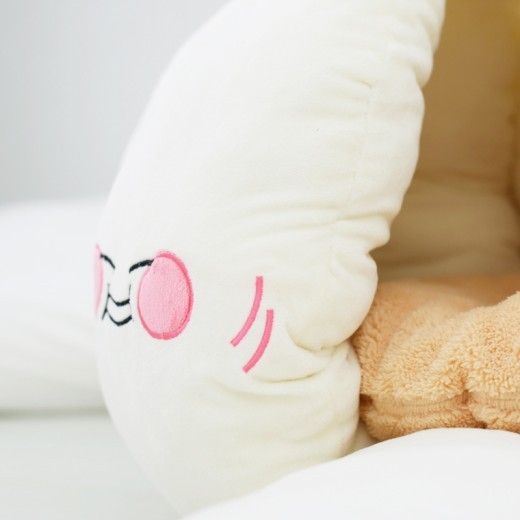 Cama tipo tienda de campaña para mascotas, cálida cueva de invierno, suave cojín, cama tipo casa con tapete