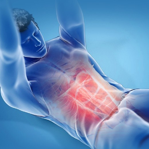 Ejercicio de entrenamiento en casa Tonificador abdominal