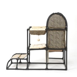 Cuerda de sisal para escalada de mascotas, suministros para arena, soporte multiusos, suministros para mascotas, nido combinado