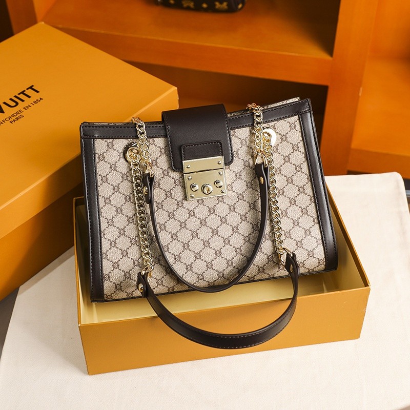 Bolso de mujer de moda de cuero genuino