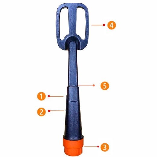 Detector de metales de bobina de buceo Detector impermeable