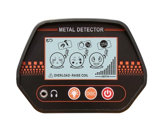 Detector de tesoros de detección de metales de oro subterráneo
