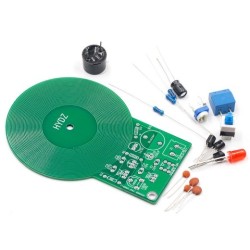 Kit de detector de metales para hacer uno mismo, tablero electrónico para practicar soldadura.