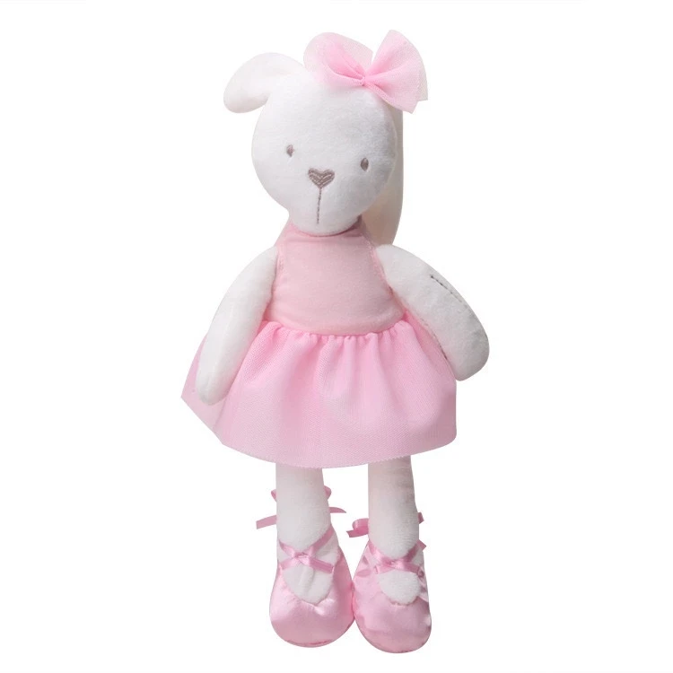 MUÑECA DE PELUCHE BEBÉ | Muñeca de peluche Conejo Bailarina Bebé Bebé | Muñeca Conejo
